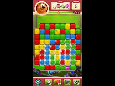 Toon Blast Level 8372 - NO BOOSTERS 🐻🐺🐱 | SKILLGAMING ✔️