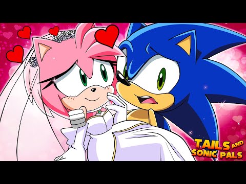 SonAmy Wedding ❤️~ Sonic and Amy VS DeviantArt