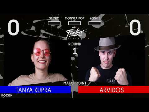 SNIPES FUNKIN STYLEZ 2018 - LOCKING BEST 8 - TANYA KUPRA vs. ARVIDOS