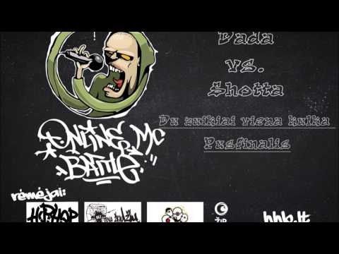 Dada vs Shotta HHB pusfinalis tema Du zuikiai viena kulka [video]