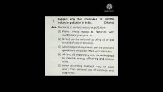 Important question of Chapter-Manufacturing Industries (Geography) Class 10