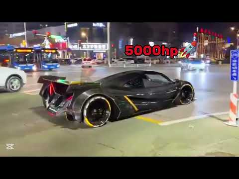 Devel 16 - V16 on road - 5000hp - Fastest HyperCar