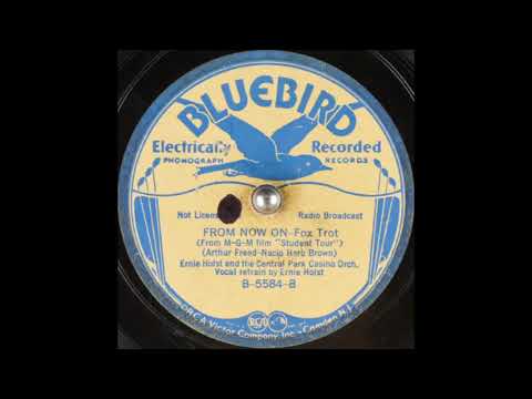 Ernie Holst & the Central Park Casino Orchestra - From Now On (1934)