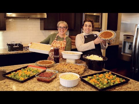 Preparing a Whole Thanksgiving Feast from Scratch the Easy Way 2022!