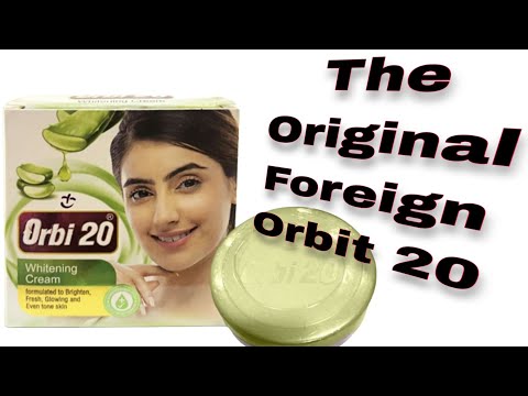 Orbit 20 Face Cream/Fake Vs Original Orbit 20 Face Cream