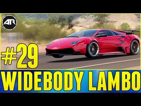 Forza Horizon 3 Let's Play : NEW WIDEBODY LAMBO BUILD!!! (Part 29)