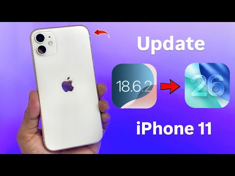 How to Update iPhone 11 from iOS 18.6.2 to iOS 26 (without data losing)