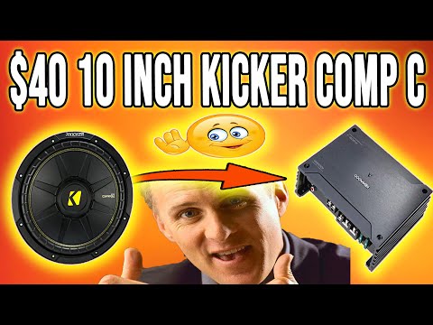My Experience with a $40 dollar 10 inch Kicker Comp C subwoofer!