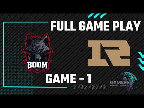 GAME 1 - BOOM vs RNG | Gamers Without Borders