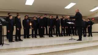 South Forsyth High School Men's Chorus Singing "She Is Evening"