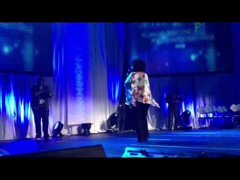 CeCe Winans Shouting (dancing) at Always Sisters Forever Brothers 2012.