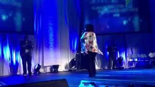 CeCe Winans Shouting (dancing) at Always Sisters Forever Brothers 2012.
