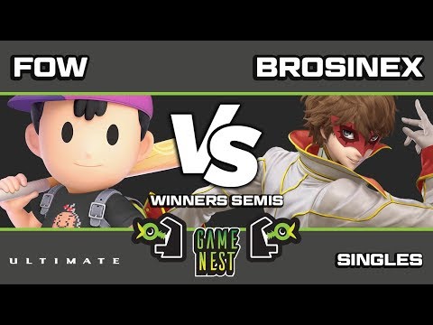 Game Nest Smash It Up: Fow (Ness/Lucina) vs Brosinex (Joker) - Winners Semis