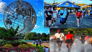 WALKING🚶‍♀️TOUR OF FLUSHING MEADOWS CORONA PARK QUEENS NEW YORK 2025