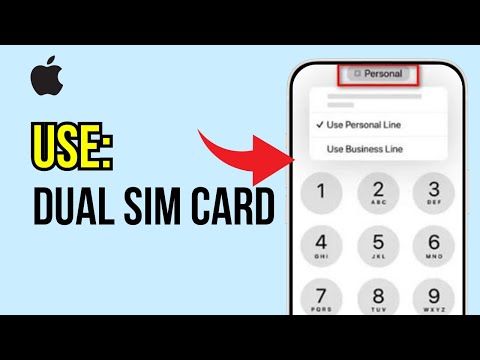 How to Use Dual SIM Card on iPhone 15 | 15 Pro Max | 15 Plus