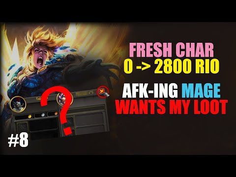 0 to 2800 RIO | Ret Paladin E8 - The AFKing mage wants my loot