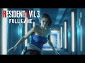 RESIDENT EVIL 3 REMAKE Full Walkthrough Gameplay True Classic Jill Valentine Outfit 1080p60fps
