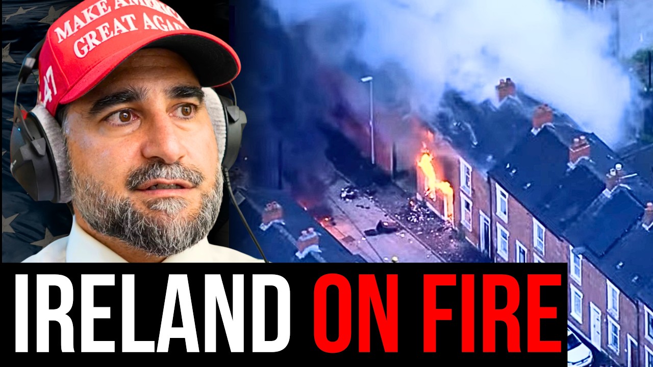 🔴 Ireland Belfast UK Protests after Stabbing