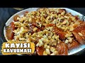KAYISI KAVURMASI KAYSERİ NİN KURUTULMUŞ MEŞHUR KASEFE TATLISI TARİFİ ROASTED DRIED APRICOTS RE