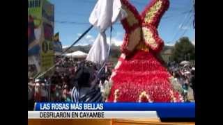 preview picture of video 'Desfile de las Rosas 2013 en Cayambe'