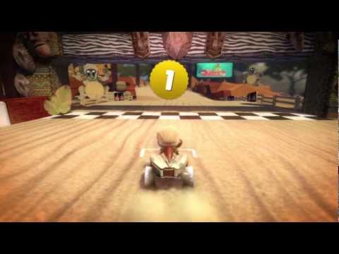LittleBigPlanet Karting Story Walkthrough - Completed LBP - Part 4 HD [No Commentary]