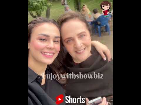 khaie drama behind the scene | Mah e Nur Haidar, Faysal qurashi, dur e fishan | Enjoywithshowbiz