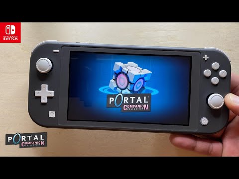 Portal: Companion Collection Nintendo Switch Lite Gameplay
