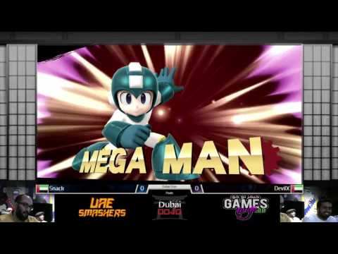 Dubai Dojo Singles: Snack (Mega Man, Ryu) vs DevilX (Yoshi) - Pools