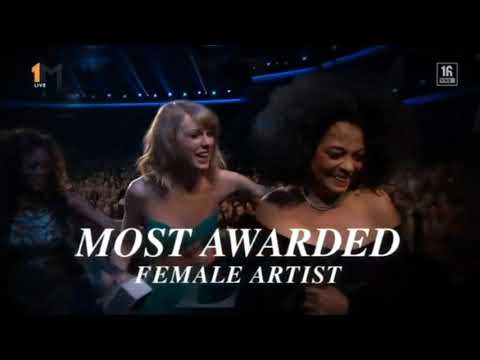 AMA'S Montage Of Taylor Swift's Achievements
