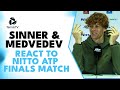 "He Is Going To Win Slams": Sinner & Medvedev Press Conferences After Nitto ATP Finals Semi-Final ?