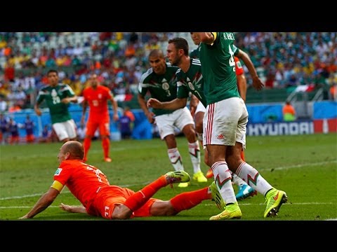 World Cup 2014: challenge on Arjen Robben 'always going to be a penalty'