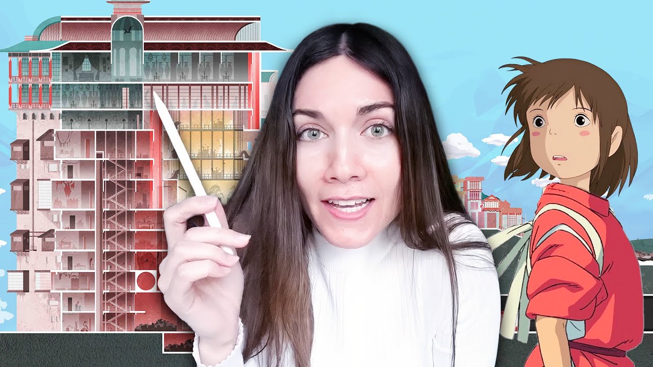 La arquitectura de El Viaje de Chihiro