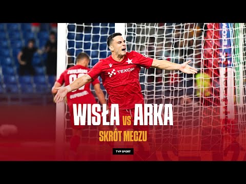 1. LIGA: WISŁA KRAKÓW -ARKA GDYNIA, DWA DUBLETY I PODZIAŁ PUNKTÓW W HICIE | SKRÓT | SEZON 2024/25