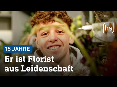 Hessens (wahrscheinlich) jüngster Florist | hessenschau