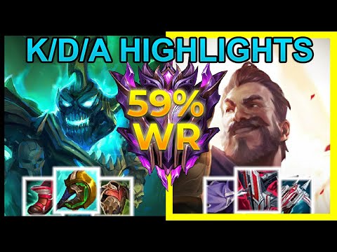 【 Graves 】vs Hecarim - MASTER - Jungle - Patch 11.17 - K/D/A Highlights