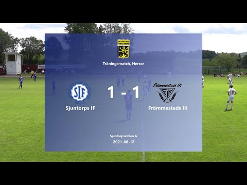 210612 Sjuntorps IF - Främmestads IK, Höjdpunkter