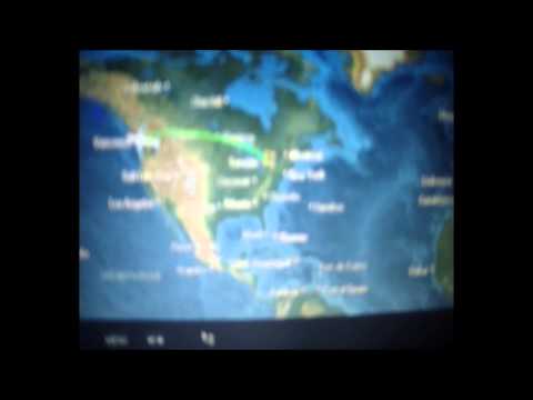 Air Canada Airbus A-320 landing at Vancouver intl. Airport