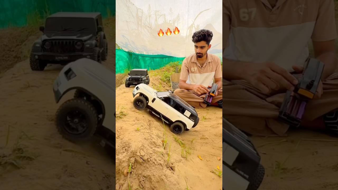 타르 4x4와 디펜더, 언덕 오프로드의 조건