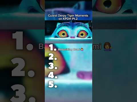 Cute Derpy Tiger Moments on KPDH Pt.2 😍🐅 (no.3 will make you laugh!! 🤣😆)