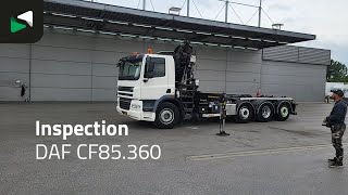 Купить крюковой мультилифт DAF CF85.360 8X2 NL-Truck Hiab 211 E-3 Hipro Kran 21tons Multilift L - Изображение 4 | Autoline KZ Крюковой мультилифт DAF CF85.360 8X2 NL-Truck Hiab 211 E-3 Hipro Kran 21tons Multilift L | Изображение 4 - Autoline
