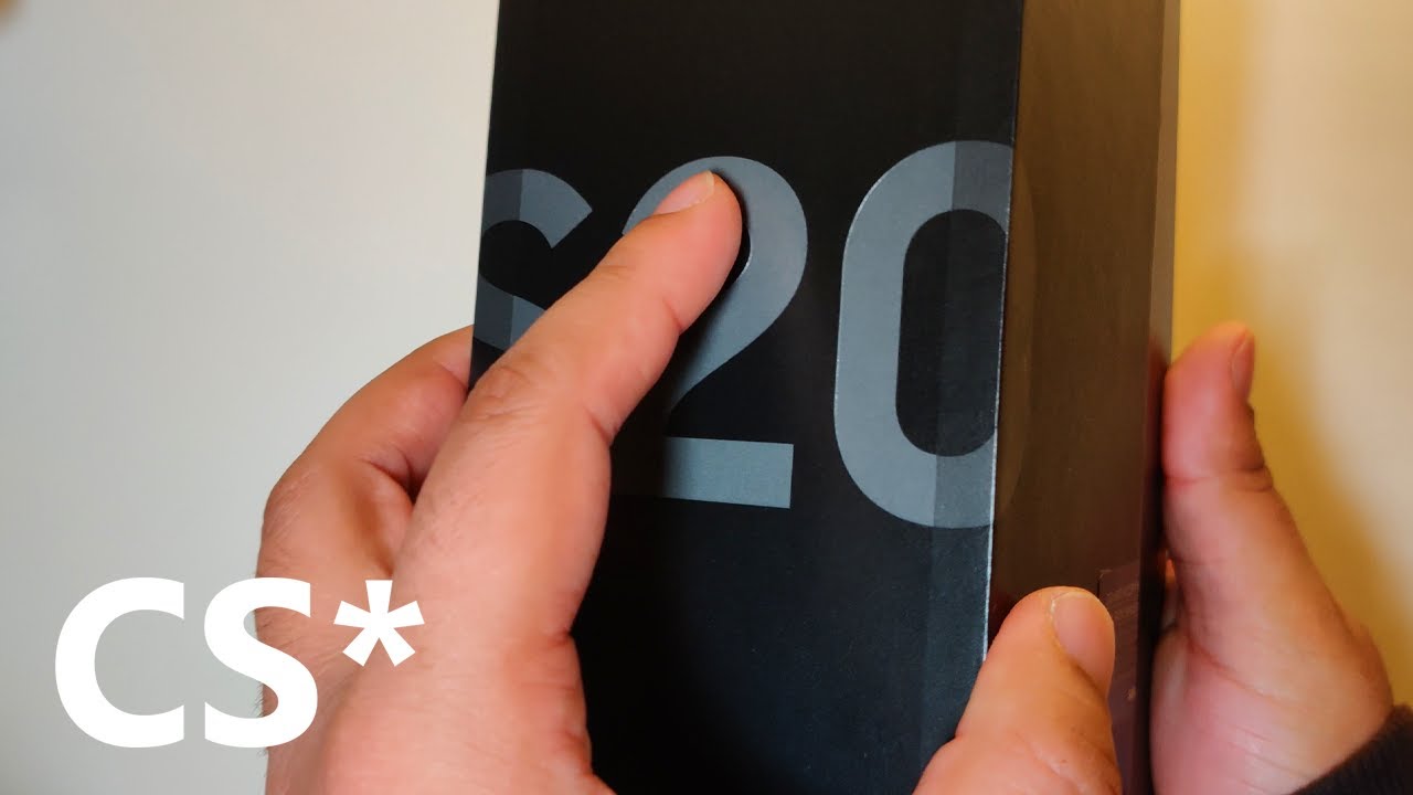 Samsung Galaxy S20 Ultra: What's inside the UK retail box?