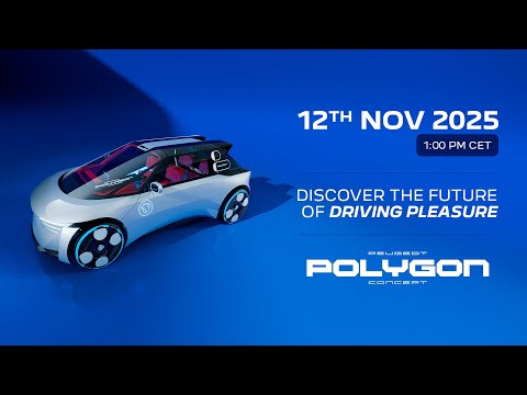 Peugeot Polygon Concept Car | The Full Reveal
