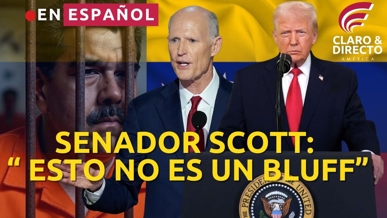 Rick Scott sobre BLOQUEO NAVAL de Trump e impresiones sobre reunión CONFIDENCIAL de Rubio y Hegseth