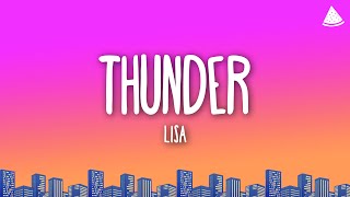 Download lagu LISA - Thunder (Lyrics) mp3 Download lagu LISA - Thunder (Lyrics) mp3