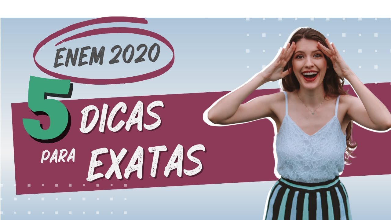 5 DICAS para ACERTAR 40+ questões de EXATAS no ENEM | Sarah Schollmeier