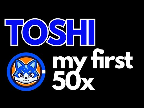 Toshi-- MY FIRST 50x in CRYPTO #toshi #basechain