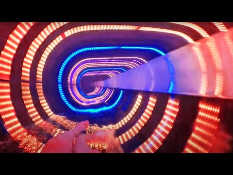 Red Duo-Racer LED Water Slide [NEW 2021] LAGO Sint-Truiden