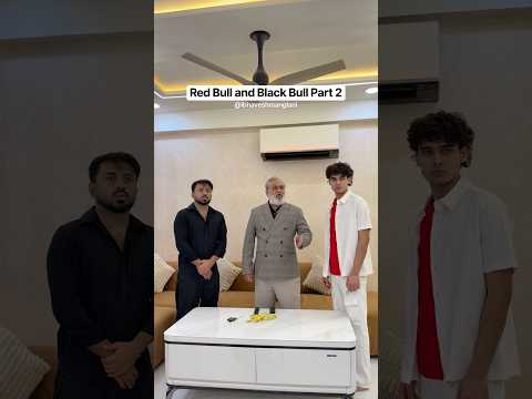 Red Bull and Black Bull Part 2 #comedy #indianfamily #ytshorts #short #funnyvideo #familycomedy