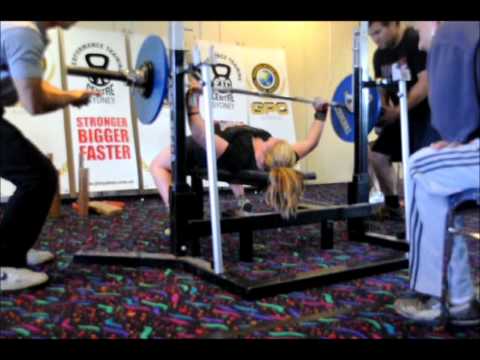 GPC Australia NSW Titles - Katie Foster 330kg @ 66.8kg BW
