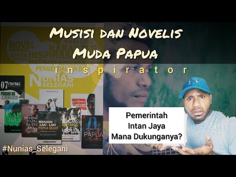 kisah Inspirasi NOVELIS MUDA PAPUA asal Kabupaten Intan Jaya - mepa kaskado bakar